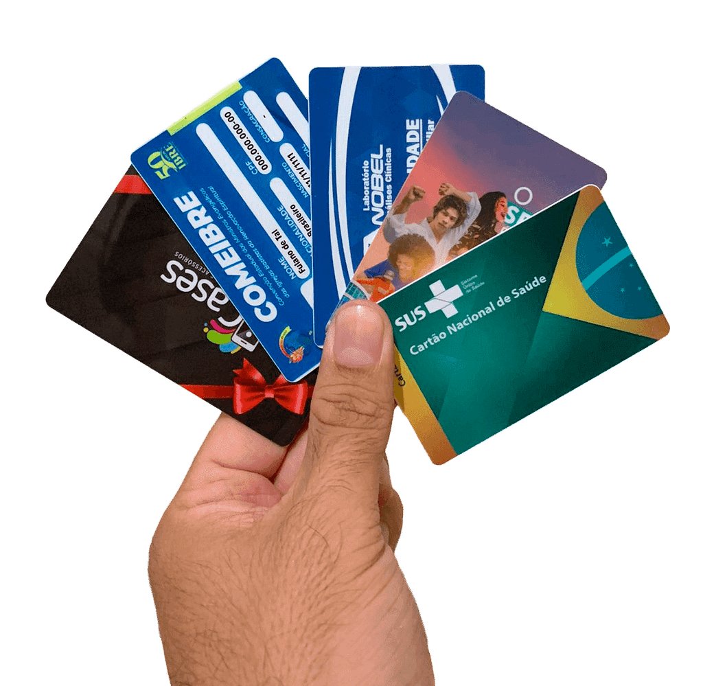 CARTEIRINHAS EM PVC